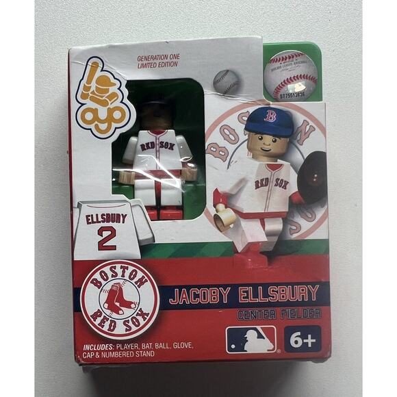 Jacoby Ellsbury MLB Boston Red Sox‎ 2011 Oyo Building Toy Complete Pieces - Picture 1 of 3